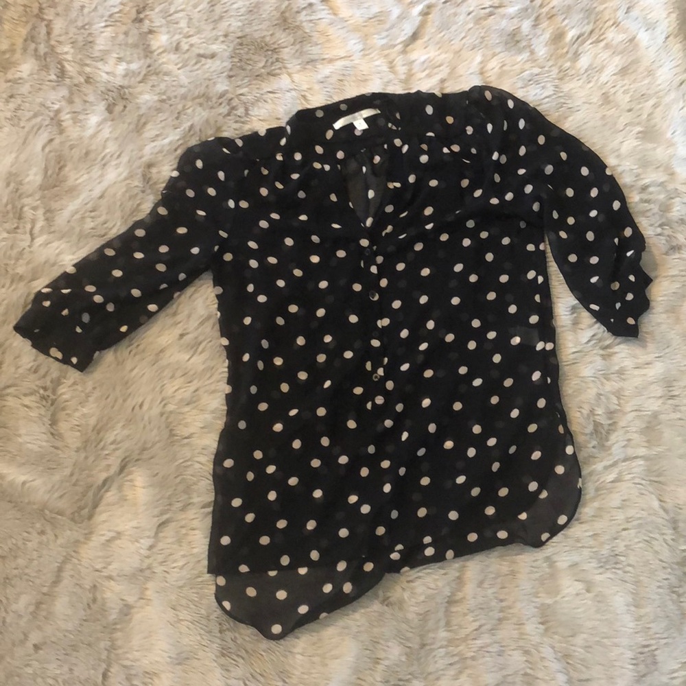 Size M, Lauren Conrad see through blouse